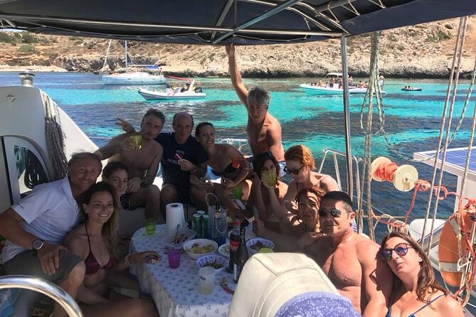 1-Catamaran tour to the Maddalena Archipelago from Cannigione - Sardinian food, wine, and the social side