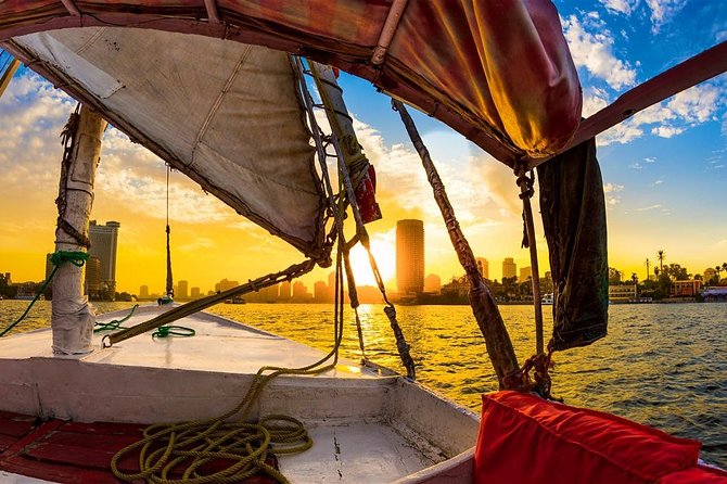 1 -Hour Sailing Egyptian felucca ride on the Nile in Cairo - The Nile ride: quiet water, city views, and a short route