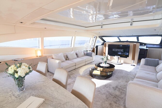 108 ft Neoprene Overmarine Yacht - What the Neoprene charter is really selling