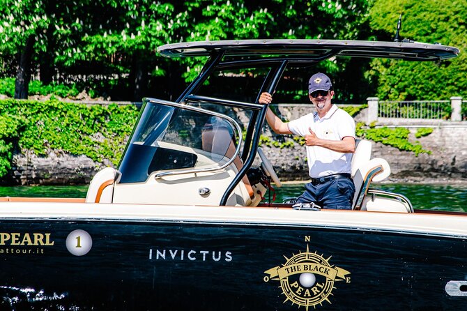 1H Luxury Cruise Como Lake Tender Yacht Invictus 9 Pax - Torno and the stories around Villa Pliniana