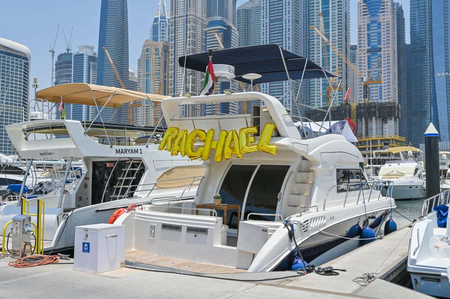 2 Hour Birthday Celebration on a Yacht in Dubai - My verdict: book it for a full private group