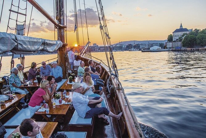 2-Hour Oslo Fjord Sightseeing Cruise by Sailing Ship - Blankets, covered seating, and the onboard bar