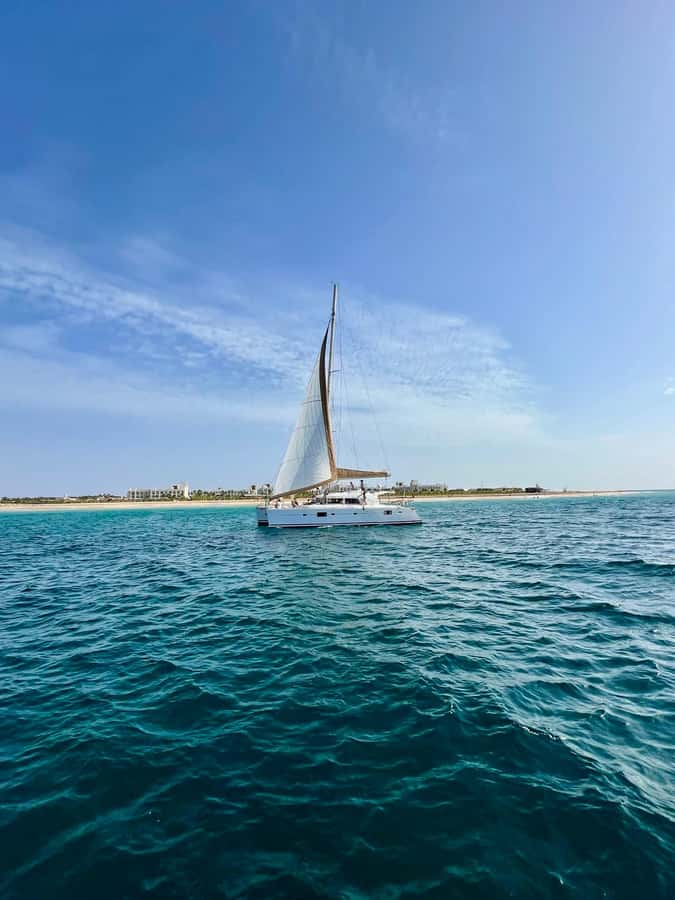 3-hour Catamaran Adventure on the waters of Sal Island - Hotel pickup and the Santa Maria departure