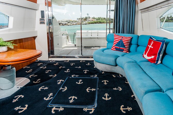 4 Hour 50' Azimut Yacht All-Inclusive in Tulum & Playa del Carmen - Ceviche, guacamole, and the open bar