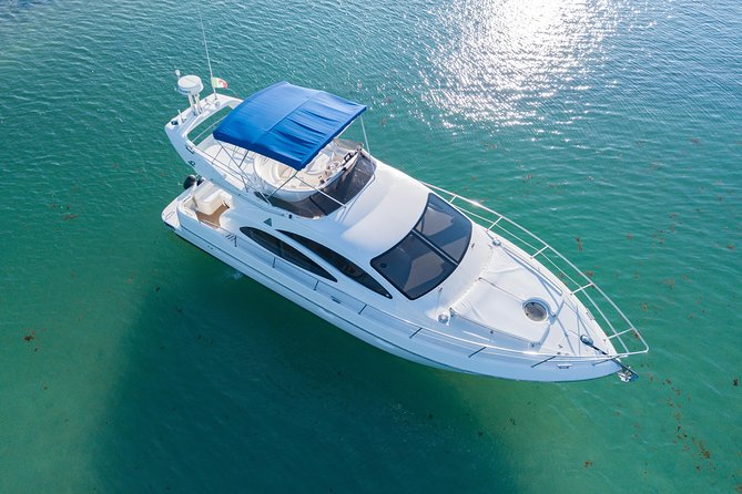 4H 42' Azimut Yacht All-Inclusive from Tulum & Playa del Carmen. - In-Ha reef, calm water and a useful choice of activities