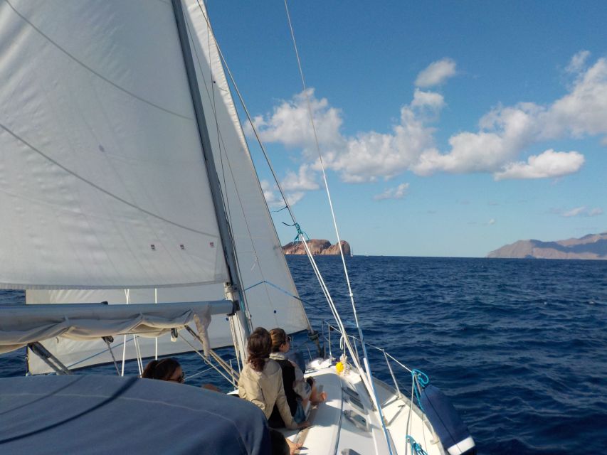 Adamantas: Milos Sightseeing Sailboat Cruise - Starting in Adamantas, with Milos history along the coast
