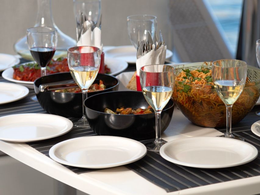 Ag.Nikolaos: Catamaran Trip with Sushi, Drinks, & Water Toys - FAQ