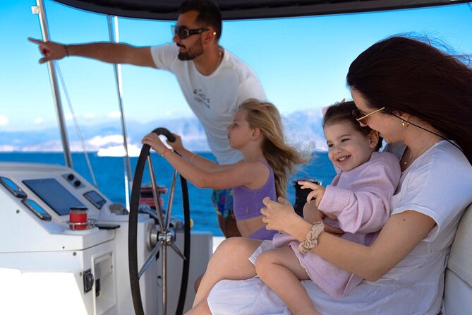 Ag.Nikolaos: Catamaran Trip with Sushi, Drinks, & Water Toys - Lunch, Snacks, and the Open Bar