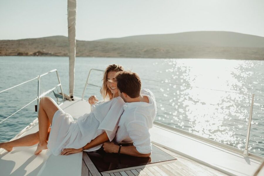 Agios Nikolaos: Mirabello Bay Sailing Cruise with Meal - Mirabello Bay by sail