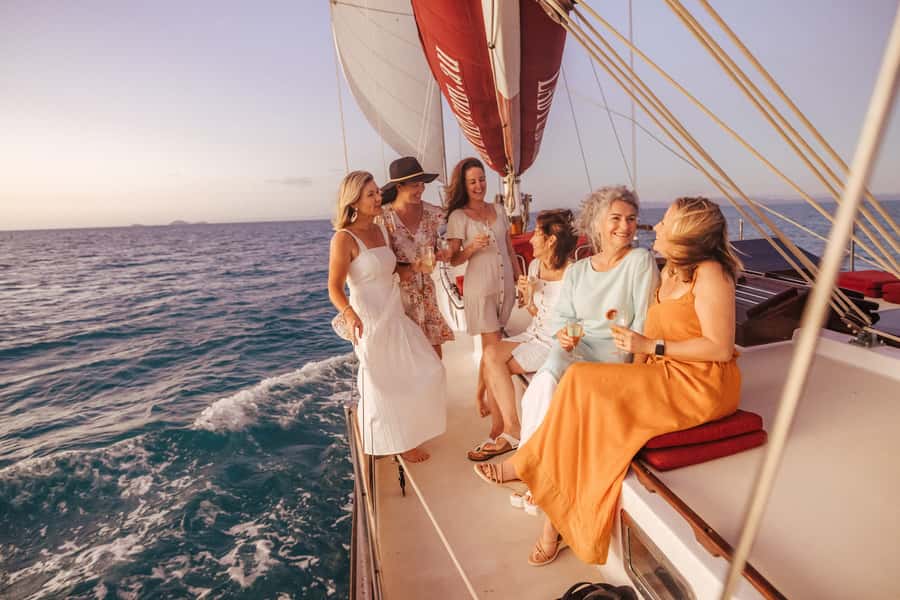 Airlie: Adults Only Sunset Sail with Aperol Spritz/Antipasto - What the $70 price includes