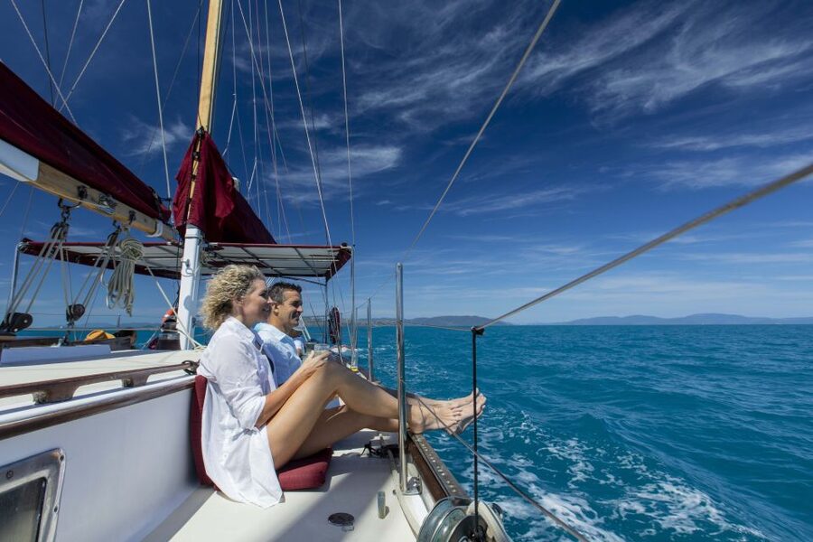 Airlie Beach: Adults-Only Whitehaven Beach Sailing Tour - Hill Inlet and the famous Whitehaven view