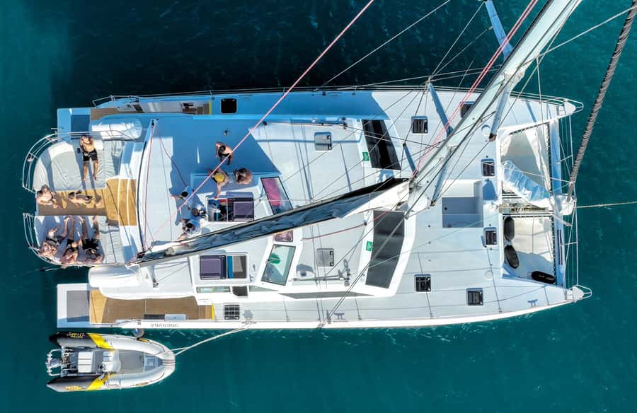 Airlie Beach: BYOB Sunset Sail in Style Catamaran Cruise - Leaving the marina for Pioneer Bay