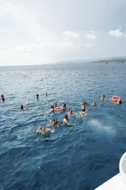 Ajaccio: Catamaran Cruise to the Sanguinaires Islands - The long stop for swimming and lunch
