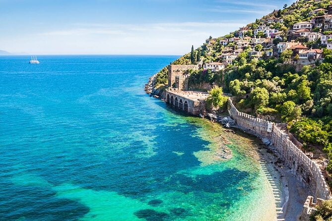 Alanya Catamaran Boat Tour with Lunch, Soft Drinks & Transfer - Sailing Alanya’s Coast on a Five-Hour Catamaran