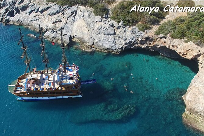 Alanya Catamaran Boat Trip incl. Lunch and drinks - What the six-hour schedule feels like