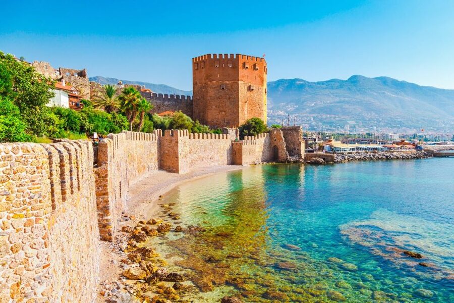 Alanya: Catamaran Boat Trip with Swim Stops and Sunbathing - Lunch, soft drinks, and the practical details