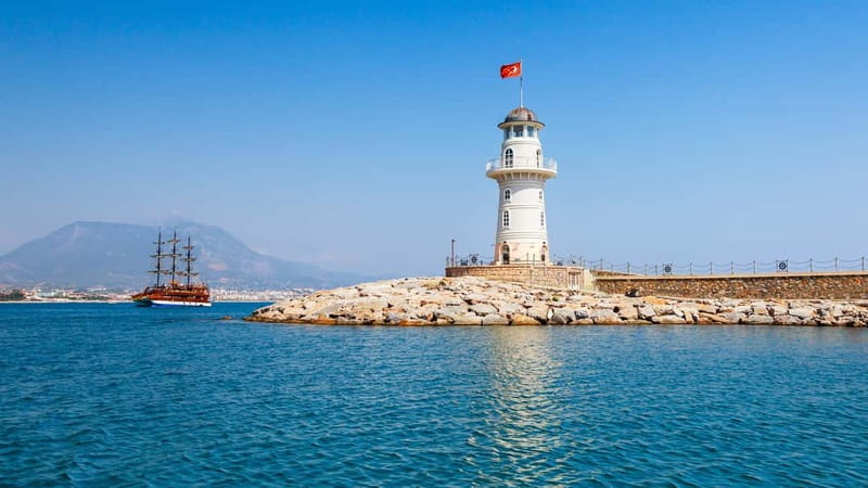 Alanya: Catamaran Boat Trip with Swimming Stops incl Lunch - The three caves along Alanya’s coast