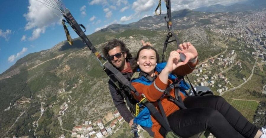 Alanya Paragliding Adventure Sail the Skies - Choosing between the 400-meter and 700-meter launch