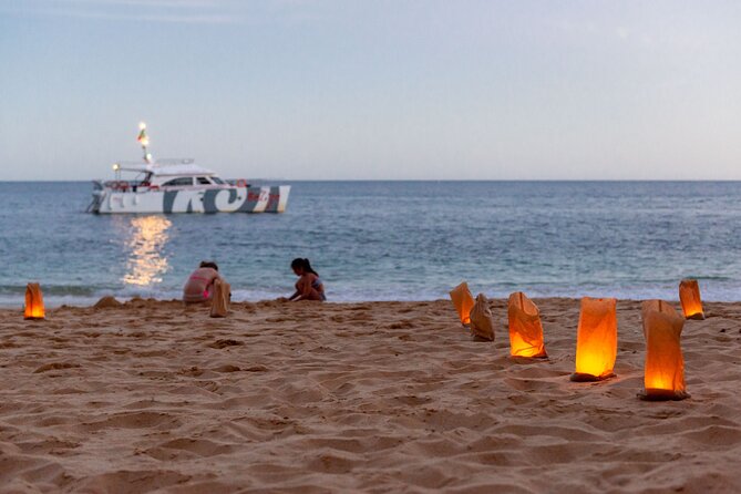 Albufeira: 6-Hour Sunset Dinner Catamaran Cruise with Open Bar - What the $85.28 price really covers