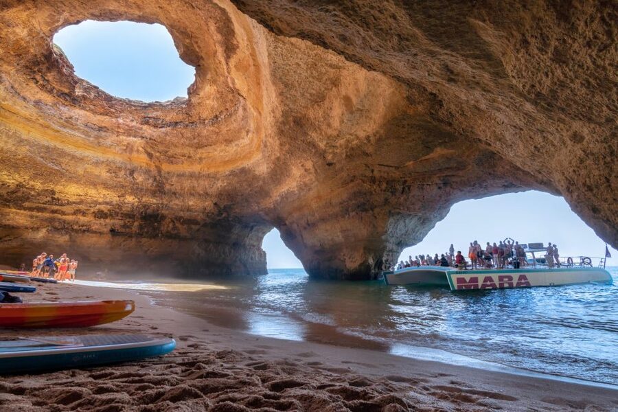 Albufeira: Caves and Coastline Catamaran Cruise to Benagil - Key details to know before booking