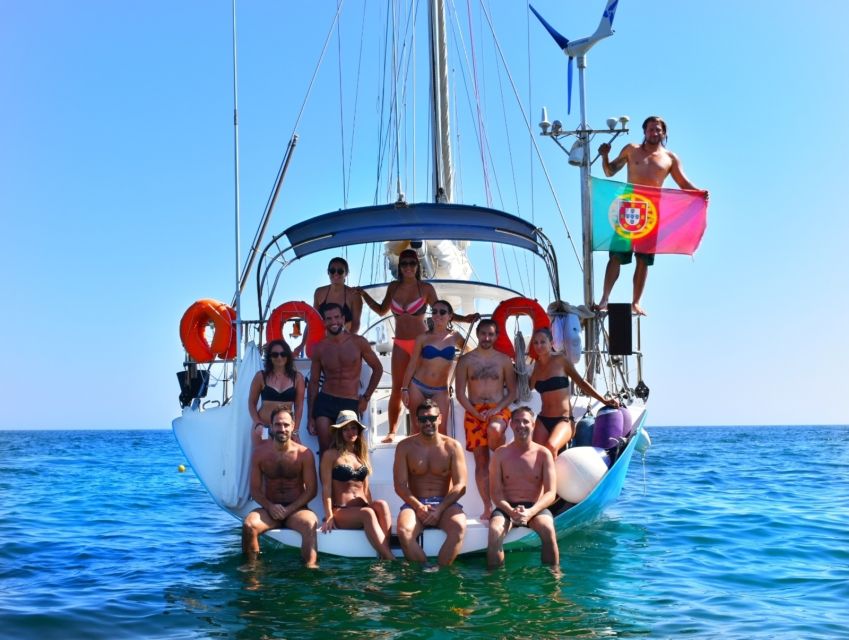 Albufeira: Sailing Boat Cruise BBQ & Open Bar on the Beach - Seeing Benagil, Galé, and Carvoeiro from the sea