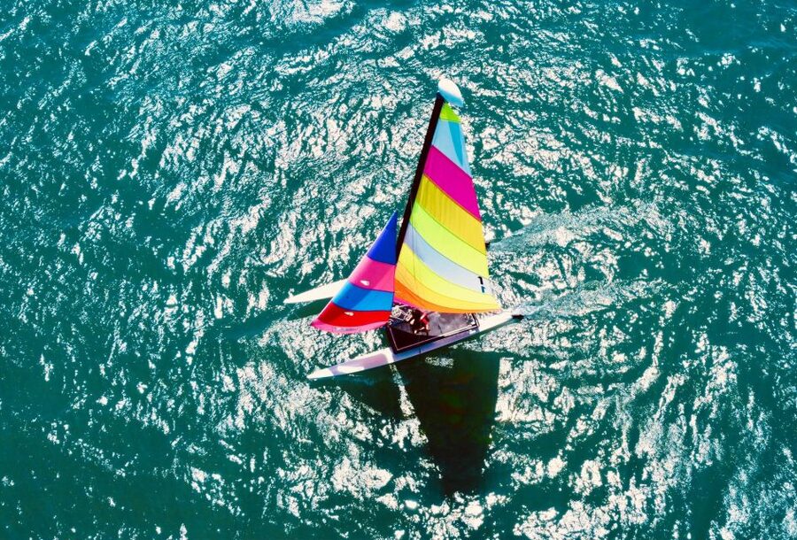 Alcudia: 1-Hour Catamaran Experience with Monitor for 2 - A Fast Start at Wind Pirates in Port d’Alcúdia