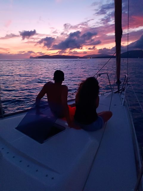 Alghero: Sunset Sailing Aperitif Experience - The sunset finale over Alghero Bay