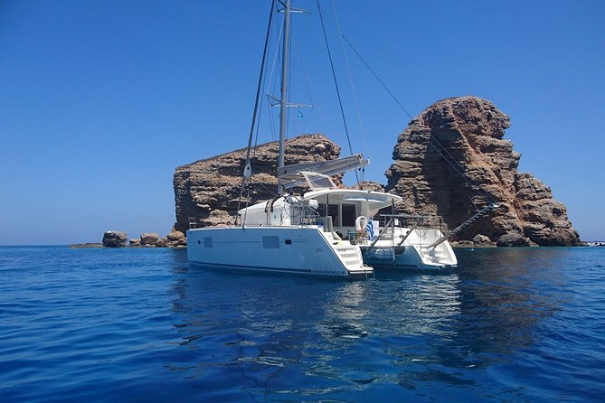 All-Inclusive Catamaran Day Cruise - Lunch gives the day its Greek flavor