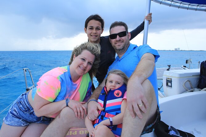 All Inclusive Isla Mujeres Catamaran - Snorkeling near El Meco reef