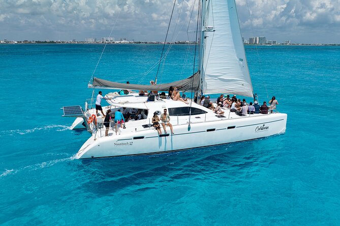 All Inclusive Isla Mujeres Catamaran - Playa Centro and free time on Isla Mujeres