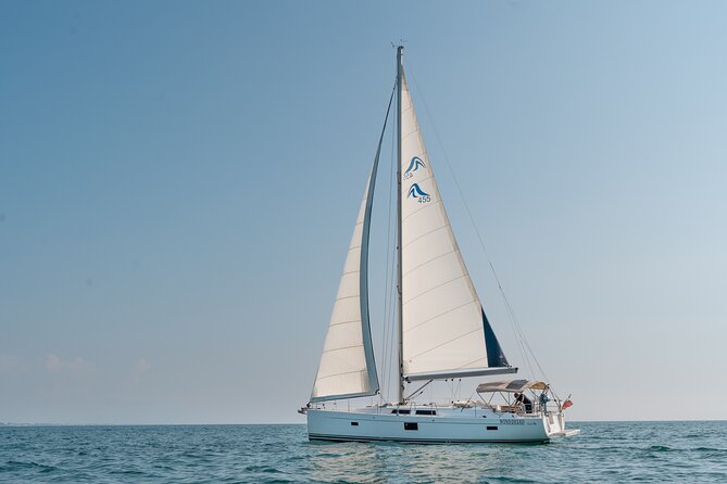 Amalfi Skip the Crowds Private Chill Experience on a Sail Yacht - From Maiori toward Amalfi and the Natural Arch