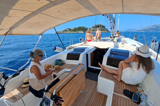 Amalfi Skip the Crowds Private Chill Experience on a Sail Yacht - Furore, towers, and the fishing village of Cetara