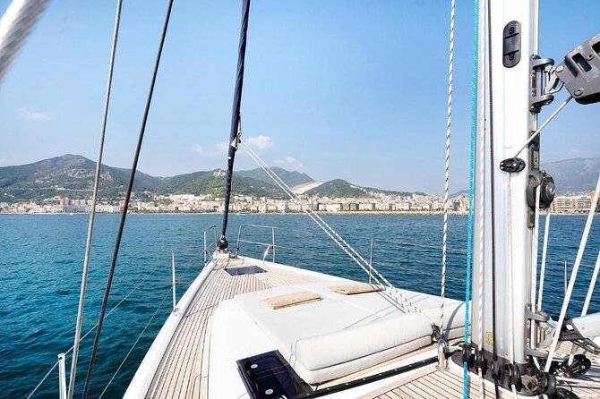 Amalfi Skip the Crowds Private Chill Experience on a Sail Yacht - Boarding near Salerno and choosing your time