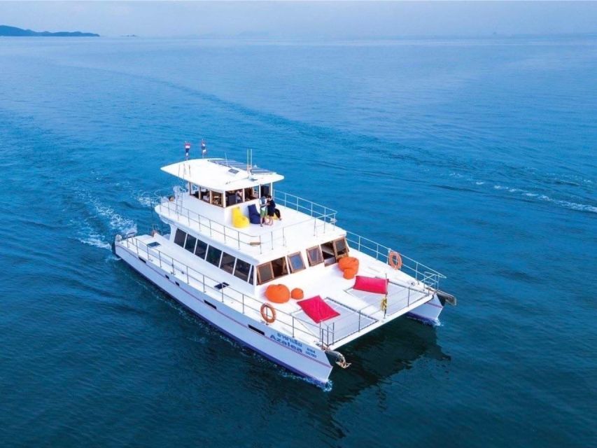 Amazing Coral Island & Sunset Dinner with Power Catamaran - A Phuket sunset cruise with more than a beach stop