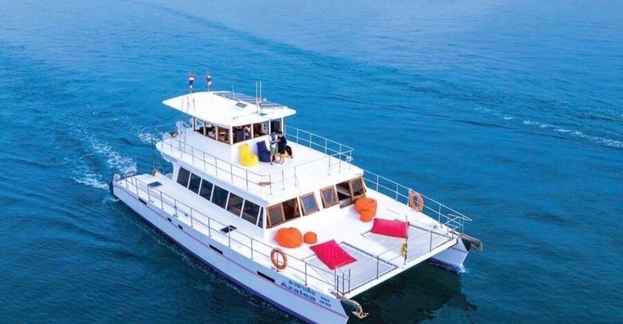 Amazing Coral Island & Sunset Dinner with Power Catamaran - Pickup from Karon or Patong