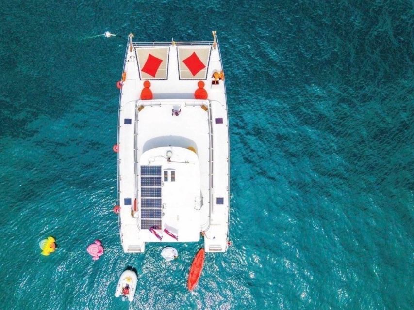 Amazing Coral Island & Sunset Dinner with Power Catamaran - Coral Island gives you about 90 minutes
