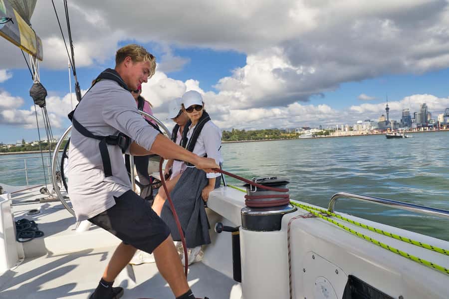 America’s Cup 2-Hour Sailing Experience Waitemata Harbour - The harbour views and America’s Cup setting