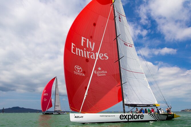 America's Cup Sailing on Auckland's Waitemata Harbour - How much work should you expect?
