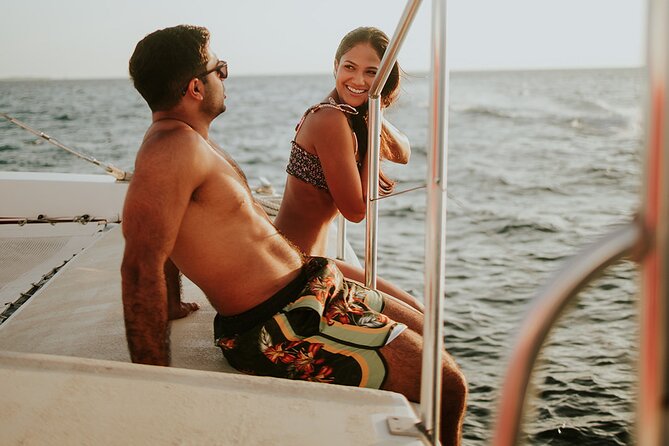 Aruba Morning Snorkeling or Sunset Sail to Boca Catalina With BBQ - Boca Catalina and Tres Trapi bring variety