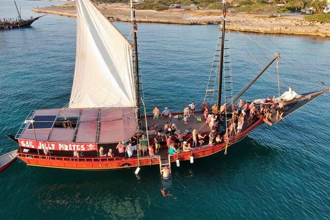 Aruba Sunset Jolly Pirate Sail with Open Bar - Boarding at MooMba Beach