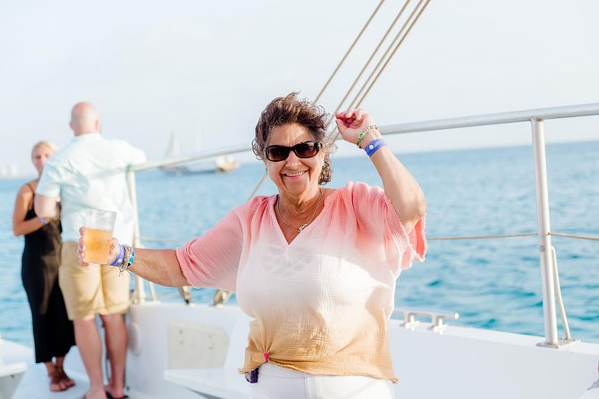 Aruba Sunset Sail with Appetizers and Open Bar - Seating, space, and the one restroom