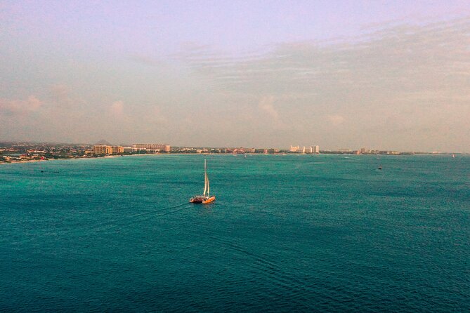 Aruba Sunset Sail with Open Bar - Watching Aruba change color from the water
