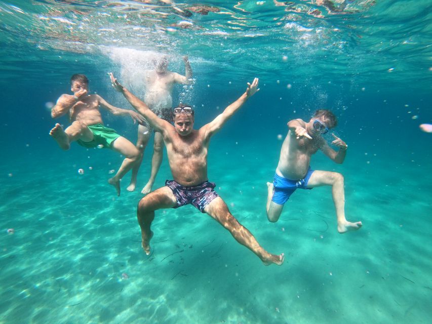 Athens: Catamaran Cruise with Fresh Lunch and Wine - Vouliagmeni and Voula: swimming with lunch on board
