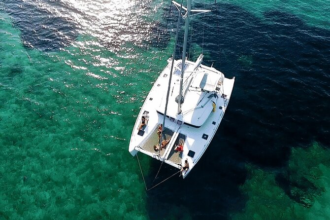 Athens Private Luxury Catamaran Cruise with Traditional Greek Meal and BBQ - The second stop and a generous Greek meal