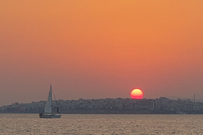 Athens Riviera Catamaran tour with fresh Meal Drinks and Swimming - Prasoniso Island brings the second swim and lunch