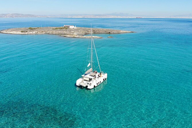 Athens Semi private Morning Catamaran cruise with meal & drinks - What the small group changes