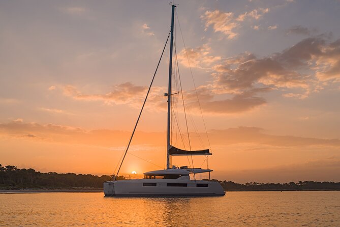 Athens Semi Private Sunset Catamaran Cruise with meal & drinks - At a glance