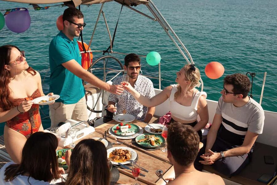 Athens: Semi Private Sunset Sailing and Gastronomy Cruise - Crew, service, and the feel onboard
