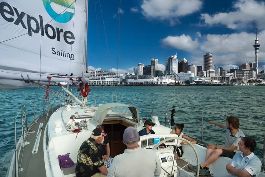 Auckland Harbour 1.5-Hour Sailing Cruise - The Route: Sky Tower, Harbour Bridge, and Devonport