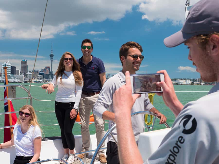 Auckland Harbour 1.5-Hour Sailing Cruise - Coffee, Weather, and Comfort on Board